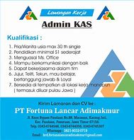 Lowongan Kerja Admin Palembang